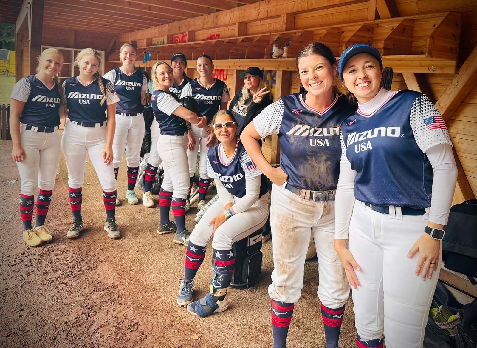 Softball tour hero